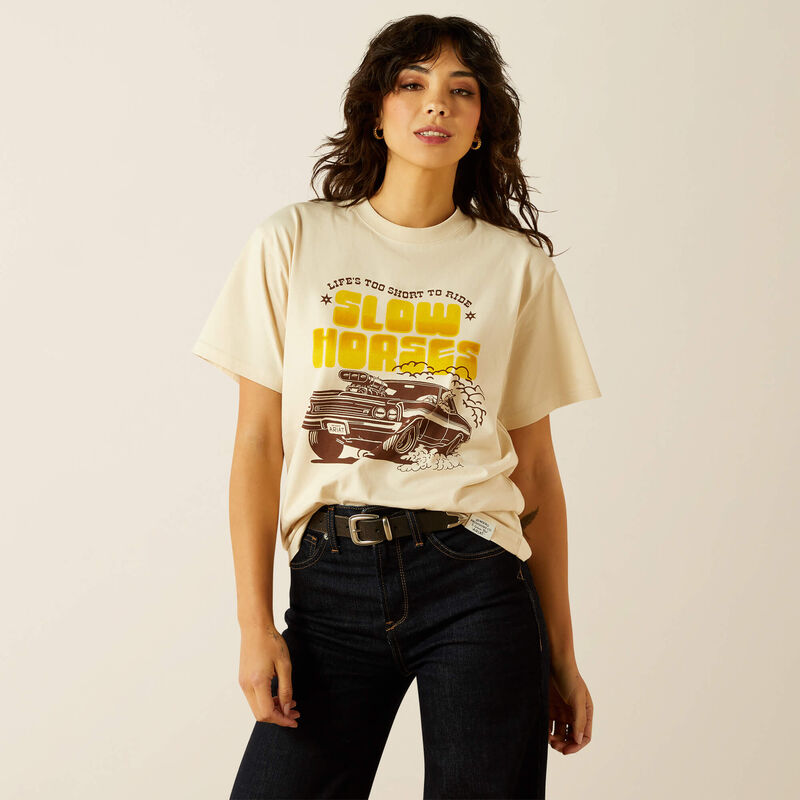 Ariat x Sendero Slow Horses T-Shirt Sandshell