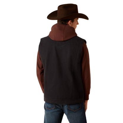 Ariat Canvas Rancher Vest Black