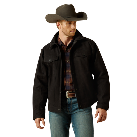 Ariat Canvas Rancher Jacket Black