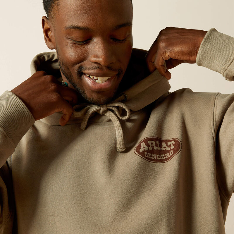 Ariat x Sendero Slow Horses Hoodie Brindle
