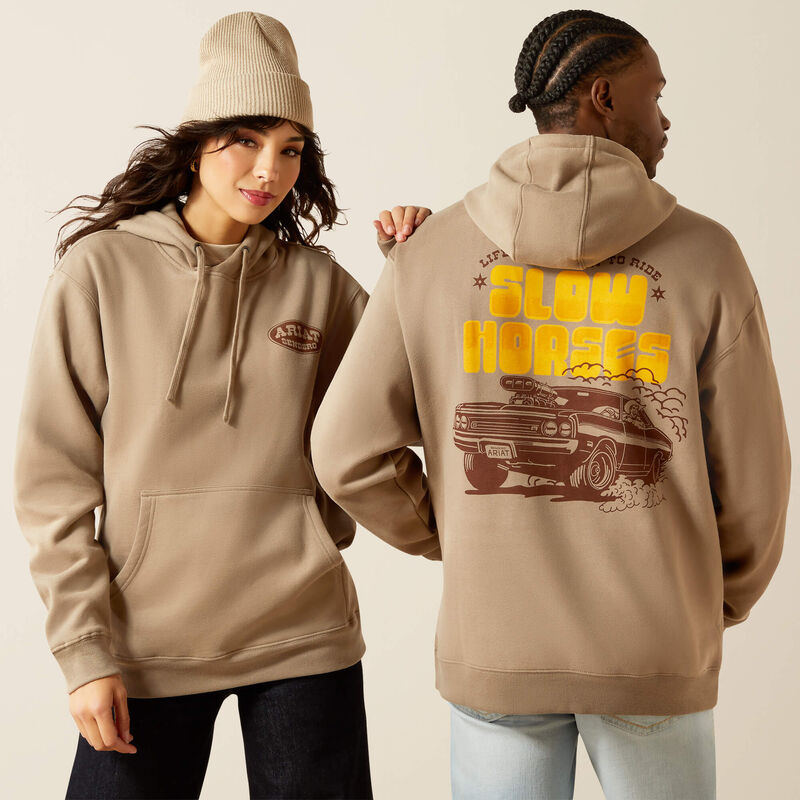 Ariat x Sendero Slow Horses Hoodie Brindle