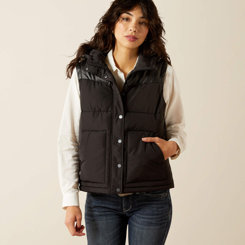 Ariat Frontier Puffer Vest Black