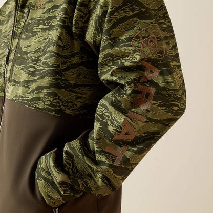 Ariat Logo Softshell Jacket Earth Green Camo