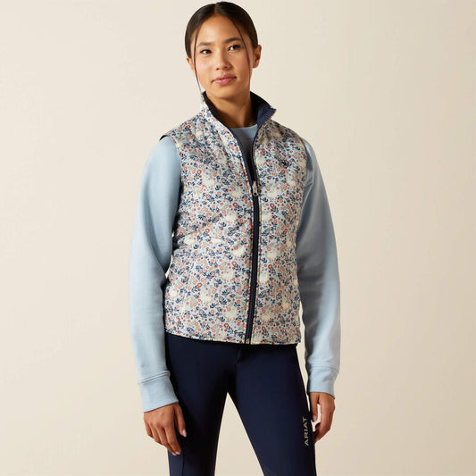 Ariat Bella Reversible Insulated Vest Posey Pony Print