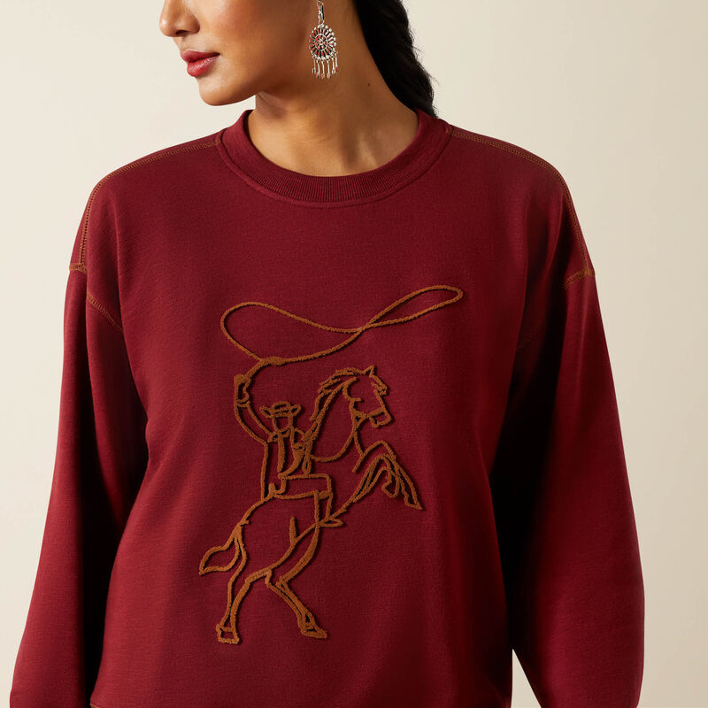 Ariat Lasso Sweatshirt Cabernet