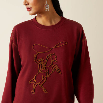 Ariat Lasso Sweatshirt Cabernet