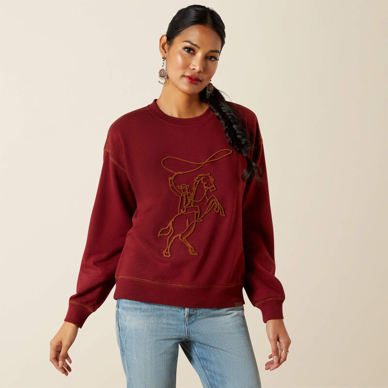 Ariat Lasso Sweatshirt Cabernet
