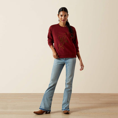 Ariat Lasso Sweatshirt Cabernet