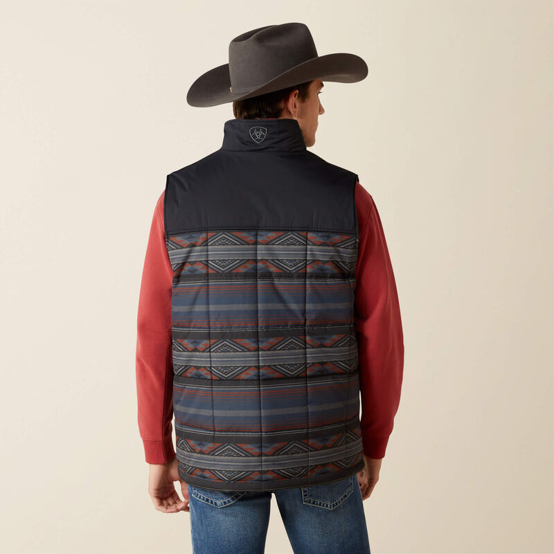 Ariat Crius Vest Smoked South Western/Rust