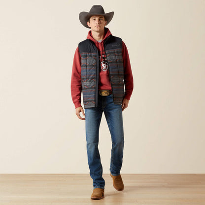 Ariat Crius Vest Smoked South Western/Rust