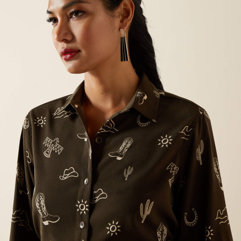 Ariat Homestyle Shirt Layla Print