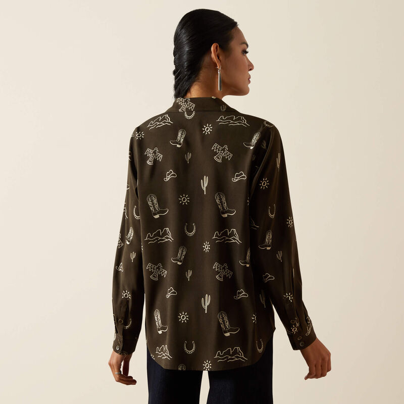 Ariat Homestyle Shirt Layla Print