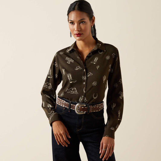 Ariat Homestyle Shirt Layla Print