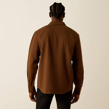 Ariat Hyde Retro LS Snap Dark Brown