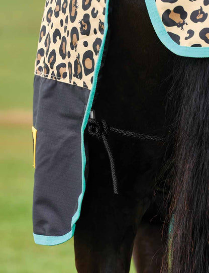 Saxon Defiant 600D Standard Neck 200g Leopard Print