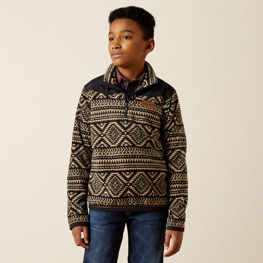 Ariat Kids Basis Sweatshirt Black Southwest