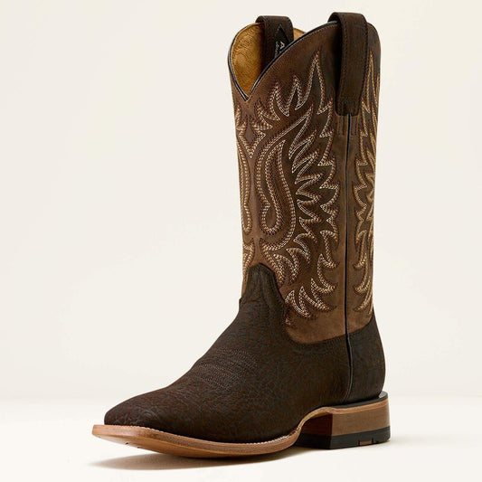 Ariat Gold Point Cowboy Boot Chocolate Bison