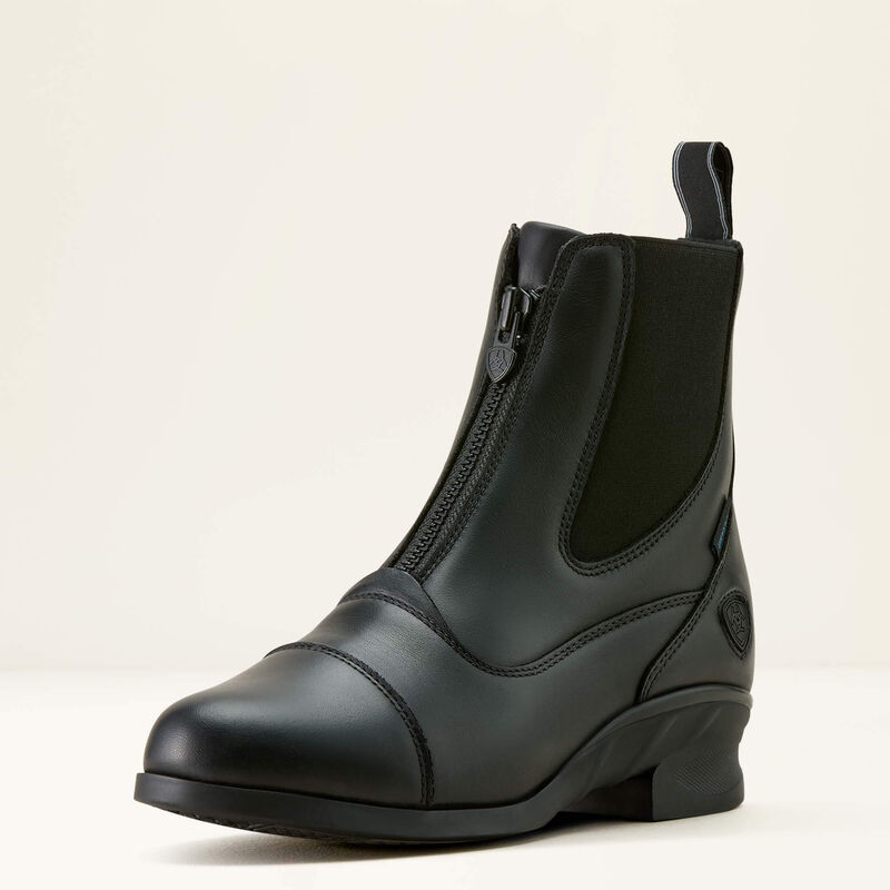 Ariat Heritage Zip Waterproof Paddock Boot Black