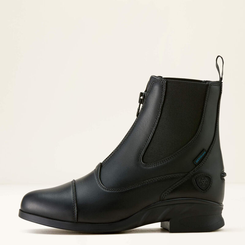Ariat Heritage Zip Waterproof Paddock Boot Black