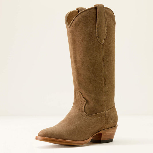 Ariat Ladies Marysville R Toe Western Boot Earth