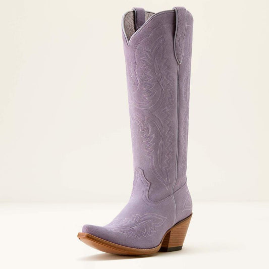 Ariat Casanova X Toe Misty Lavender Suede