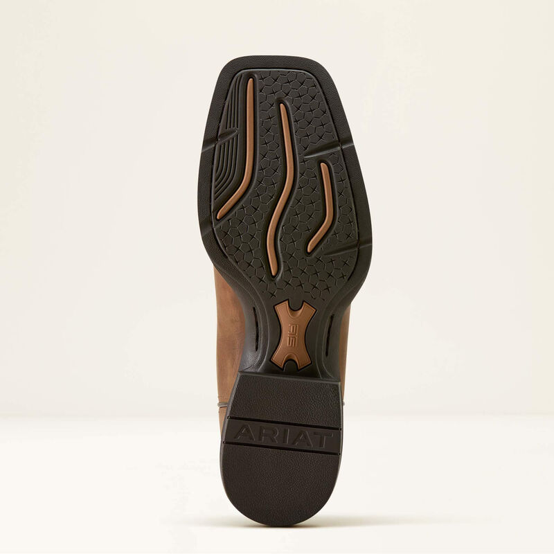 Ariat Sport Steer Skull Cowboy Boot Sandstorm