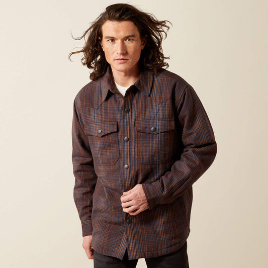 Ariat Holbrook Retro Shirt Jacket Brown