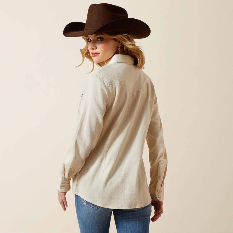 Ariat Papyrus Western Shirt Papyrus Cord