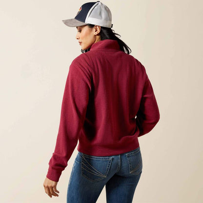 Ariat High Noon 1/2 Zip Pullover Beaujolais