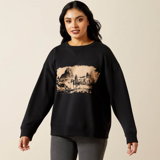 Ariat Outlaw Oversized Sweatshirt Black