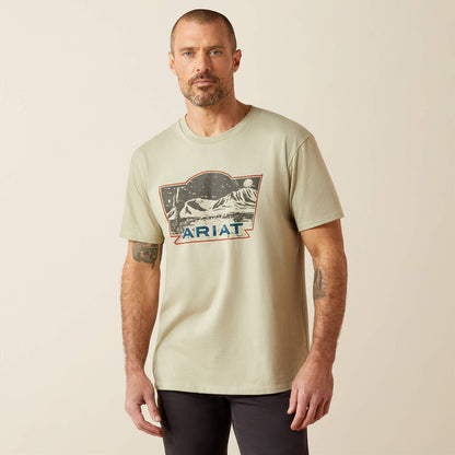 Ariat Stamped Landscape T-Shirt Elm
