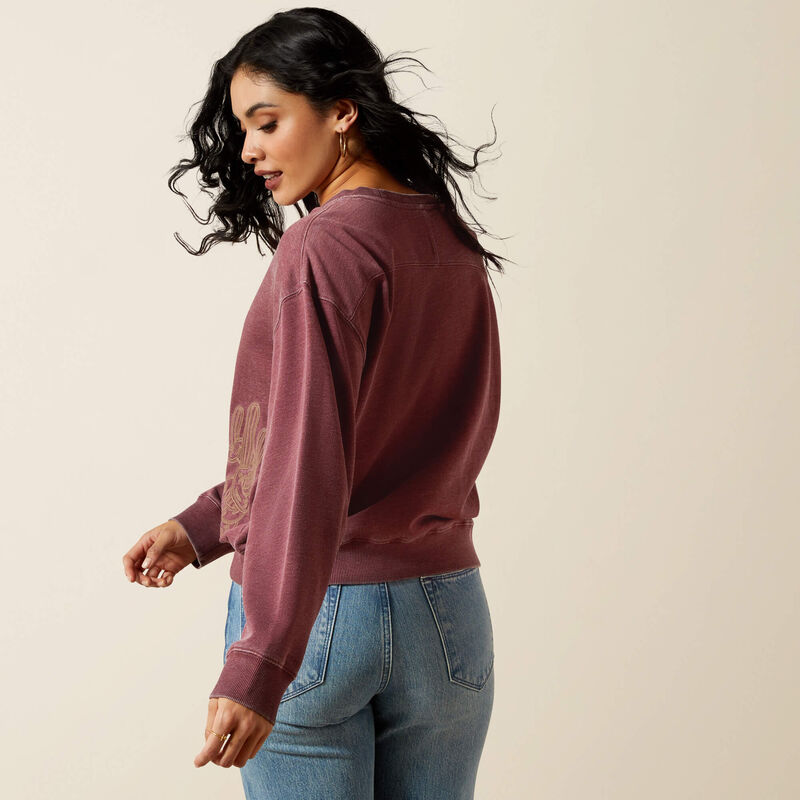 Ariat Valley Sweatshirt Port Royale
