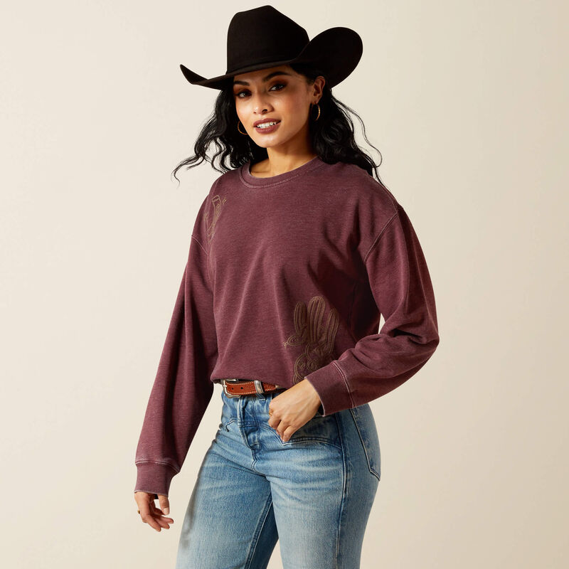 Ariat Valley Sweatshirt Port Royale