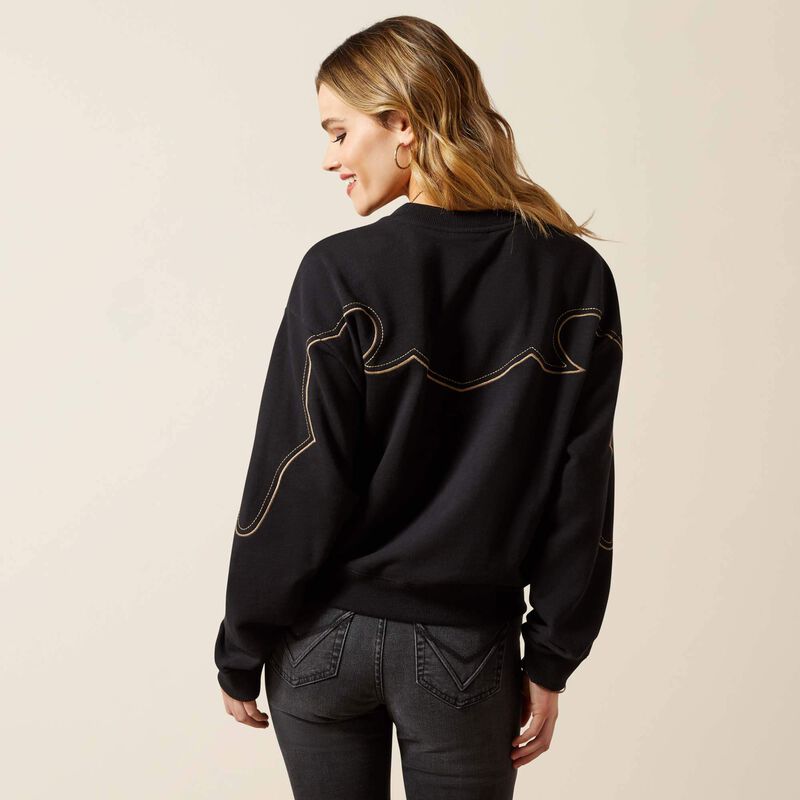 Ariat Hickory Sweatshirt Black