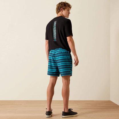 Ariat The Weekender 6" Shorts Key Largo Serape Stripe