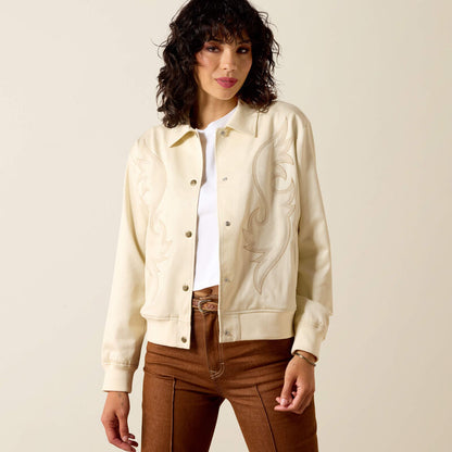 Ariat Ladies Vaquero Bomber Jacket Summer Sand