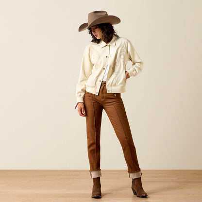 Ariat Ladies Vaquero Bomber Jacket Summer Sand