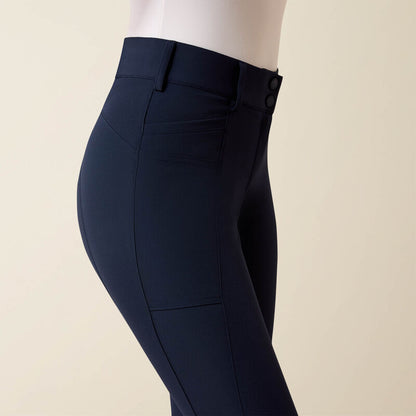 Ariat Ladies Protege Knee Patch Breeches Navy