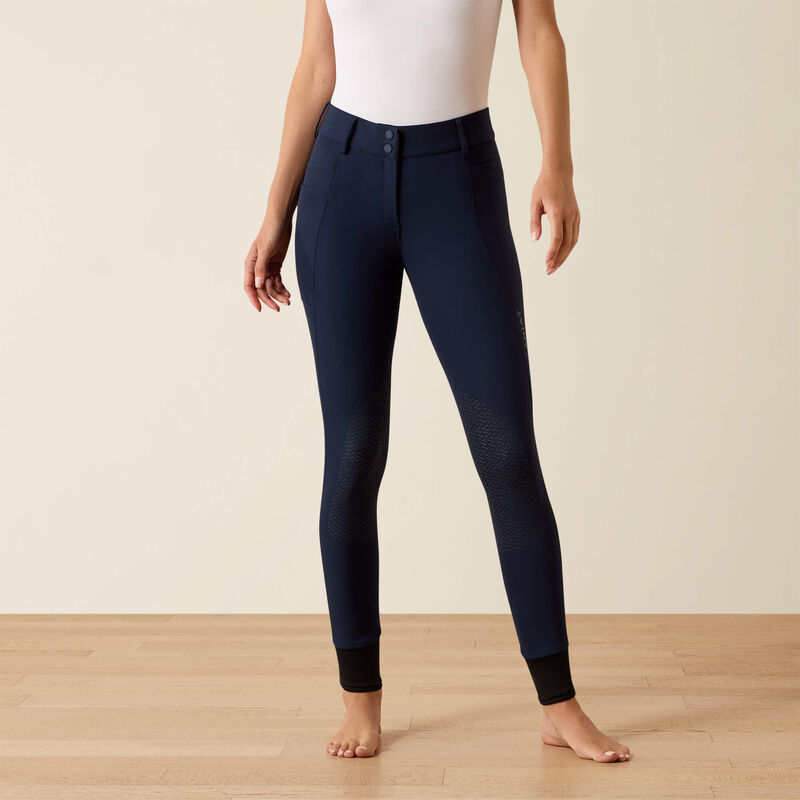 Ariat Ladies Protege Knee Patch Breeches Navy