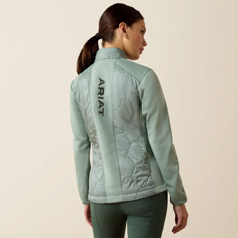 Ariat Ladies Fusion Insulated Jacket Chinois Green