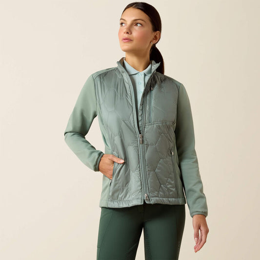 Ariat Ladies Fusion Insulated Jacket Chinois Green