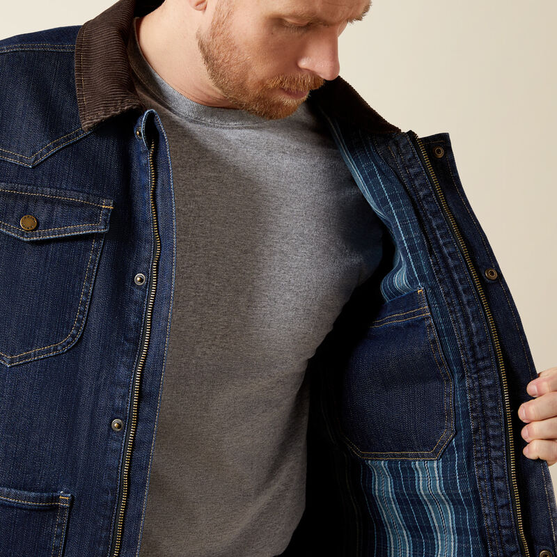 Ariat Denim Chore Jacket Rinse Wash