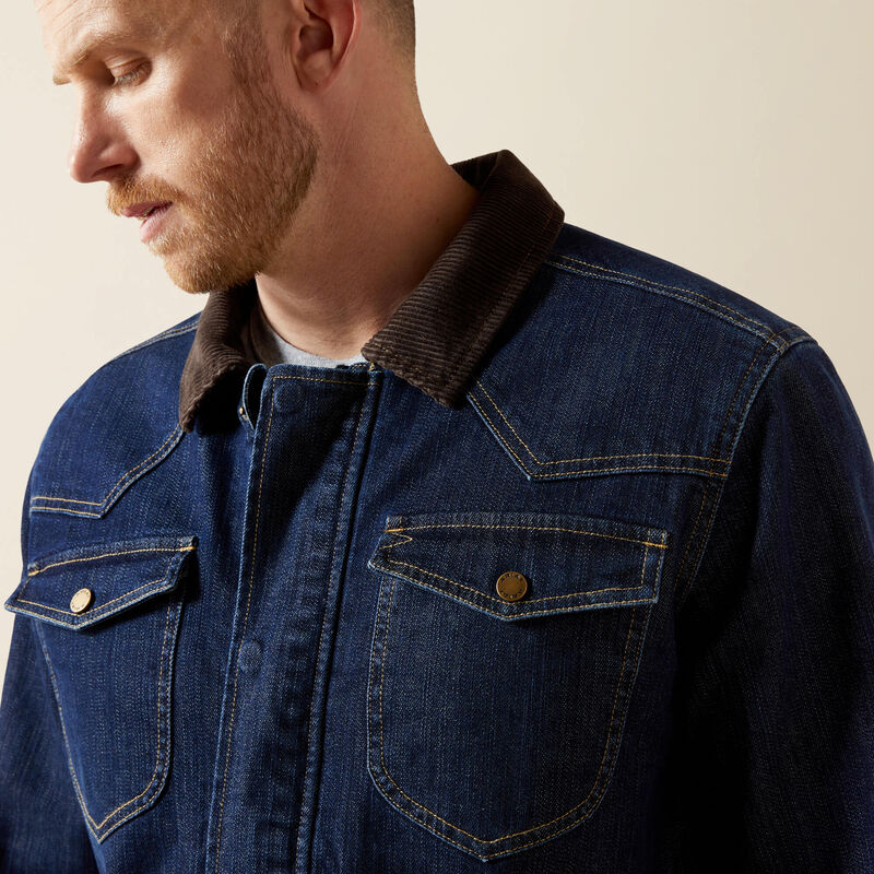 Ariat Denim Chore Jacket Rinse Wash