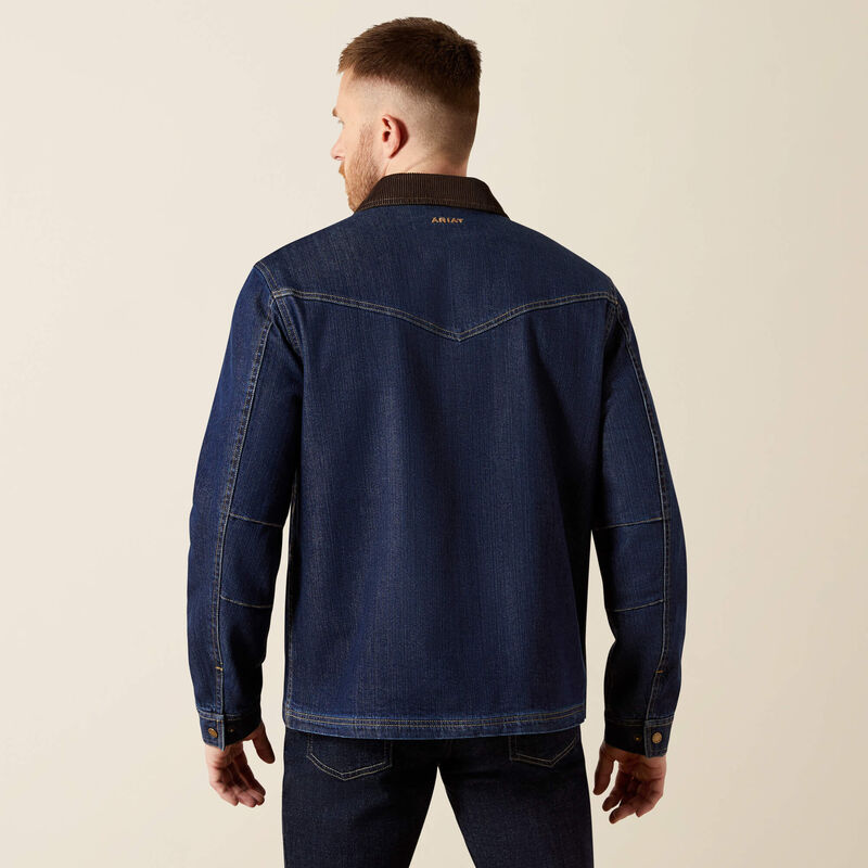 Ariat Denim Chore Jacket Rinse Wash