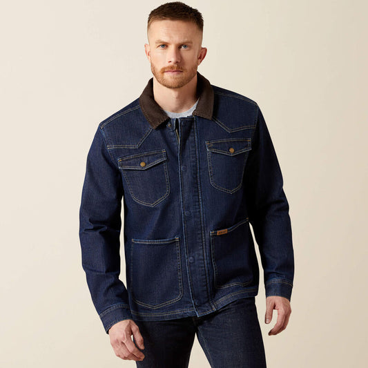 Ariat Denim Chore Jacket Rinse Wash