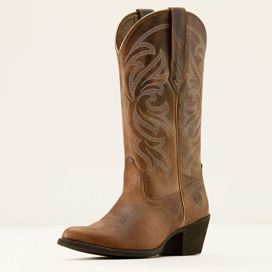 Ariat Ladies Heritage J Toe Western Boot Mesa Tan