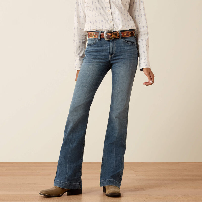 Ariat High Rise Vera Slim Trouser Jeans Greyson