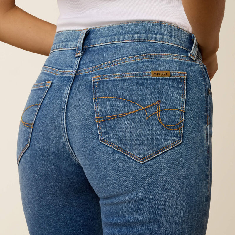 Ariat Ladies Perfect Rise Revel Vilma Ultrastretch Trouser Jeans Sky Valley