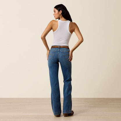 Ariat Ladies Perfect Rise Revel Vilma Ultrastretch Trouser Jeans Sky Valley