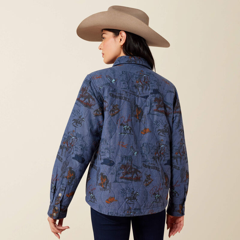 Ariat Ladies Obispo Lightweight Insulated Jacket Retro Rodeo
